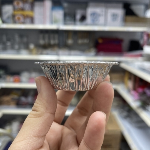 Đế tart tròn lớn nhôm lá mỏng 207 (lẻ 50c)