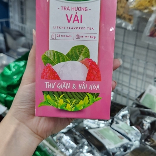 Cozy - Trà túi lọc - Vải - 50g (25 túi x 2g)