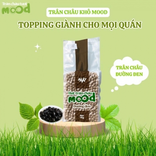 MOOD  - Trân châu đường đen - Size 2.3 (1kg)