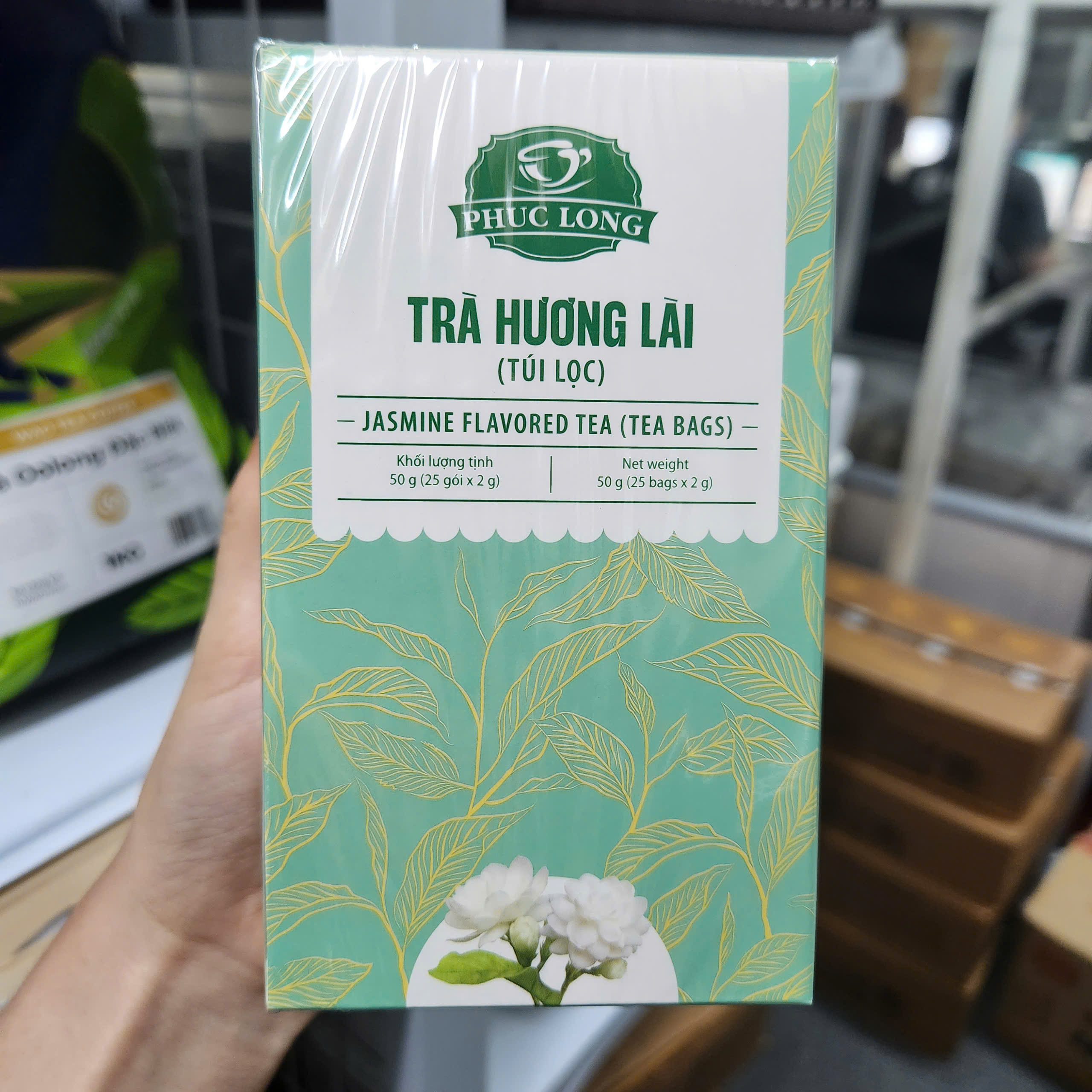 Trà Hoa Lài túi lọc Phúc Long 2g x 25 gói