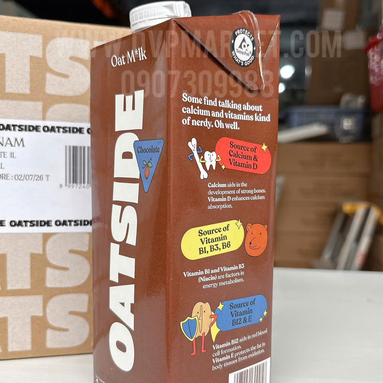 Sữa yến mạch OATSIDE - vị socola 1L