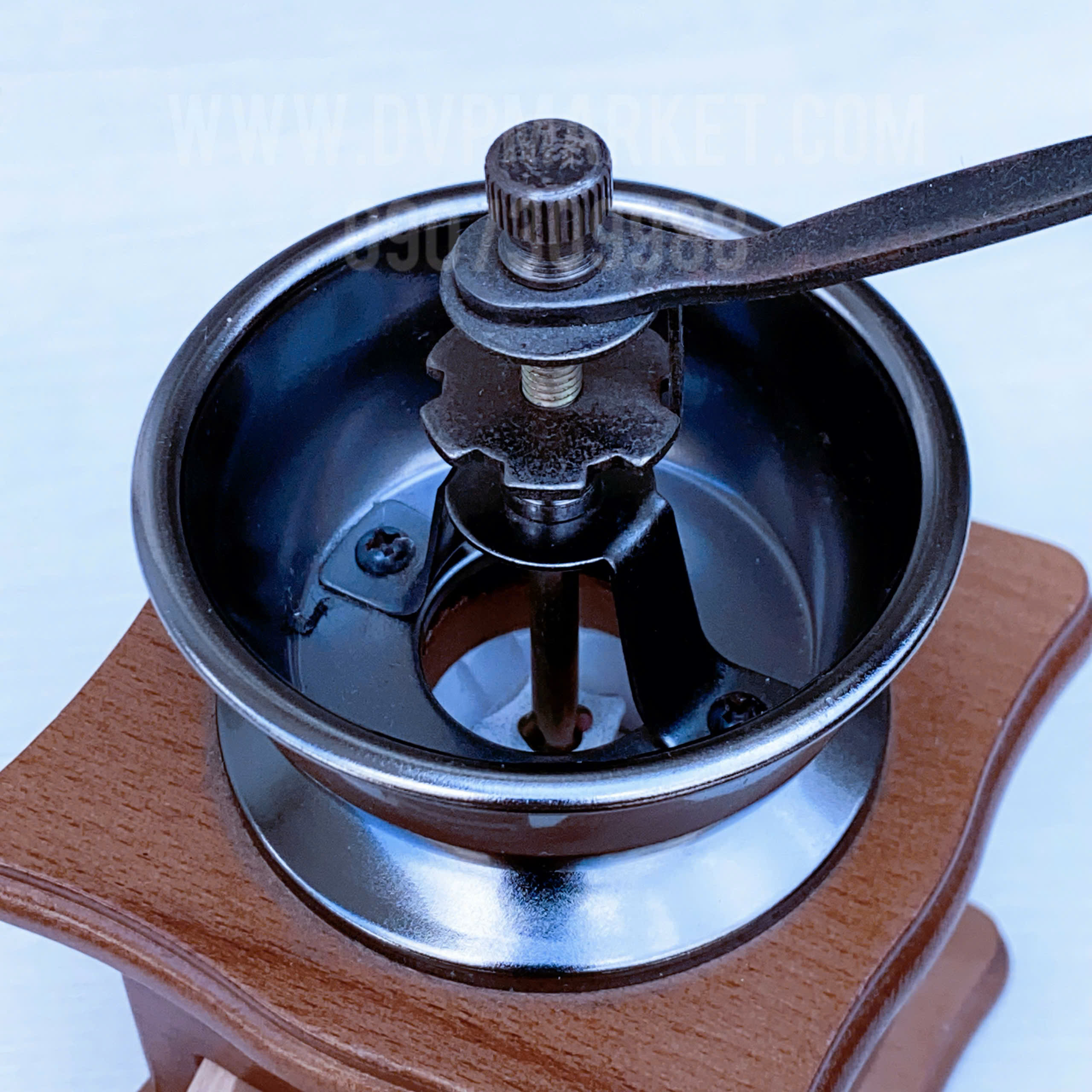 Máy xay cà phê cầm tay bằng gỗ