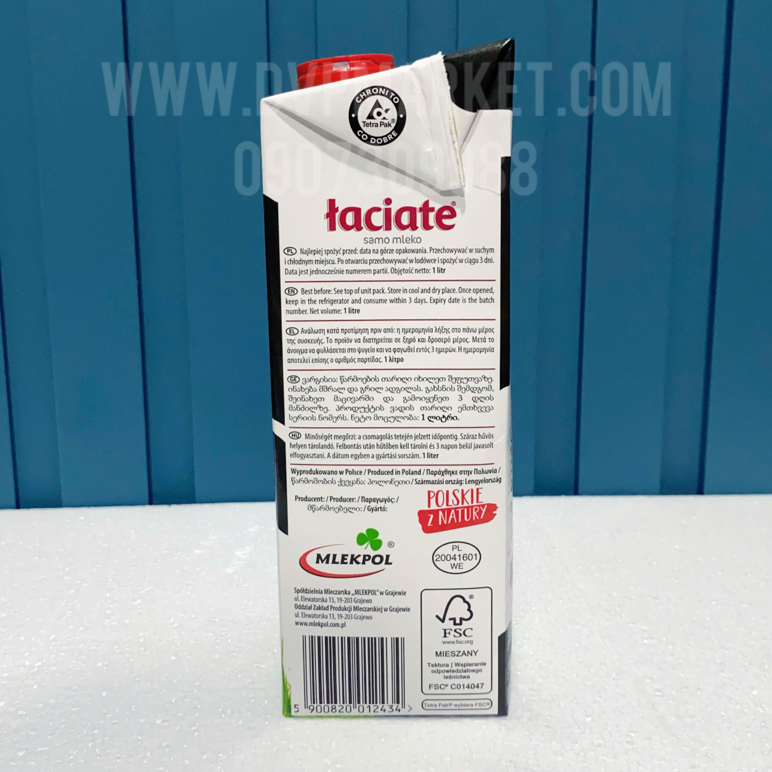 Sữa tươi nguyên kem Laciate 3.5% 1L