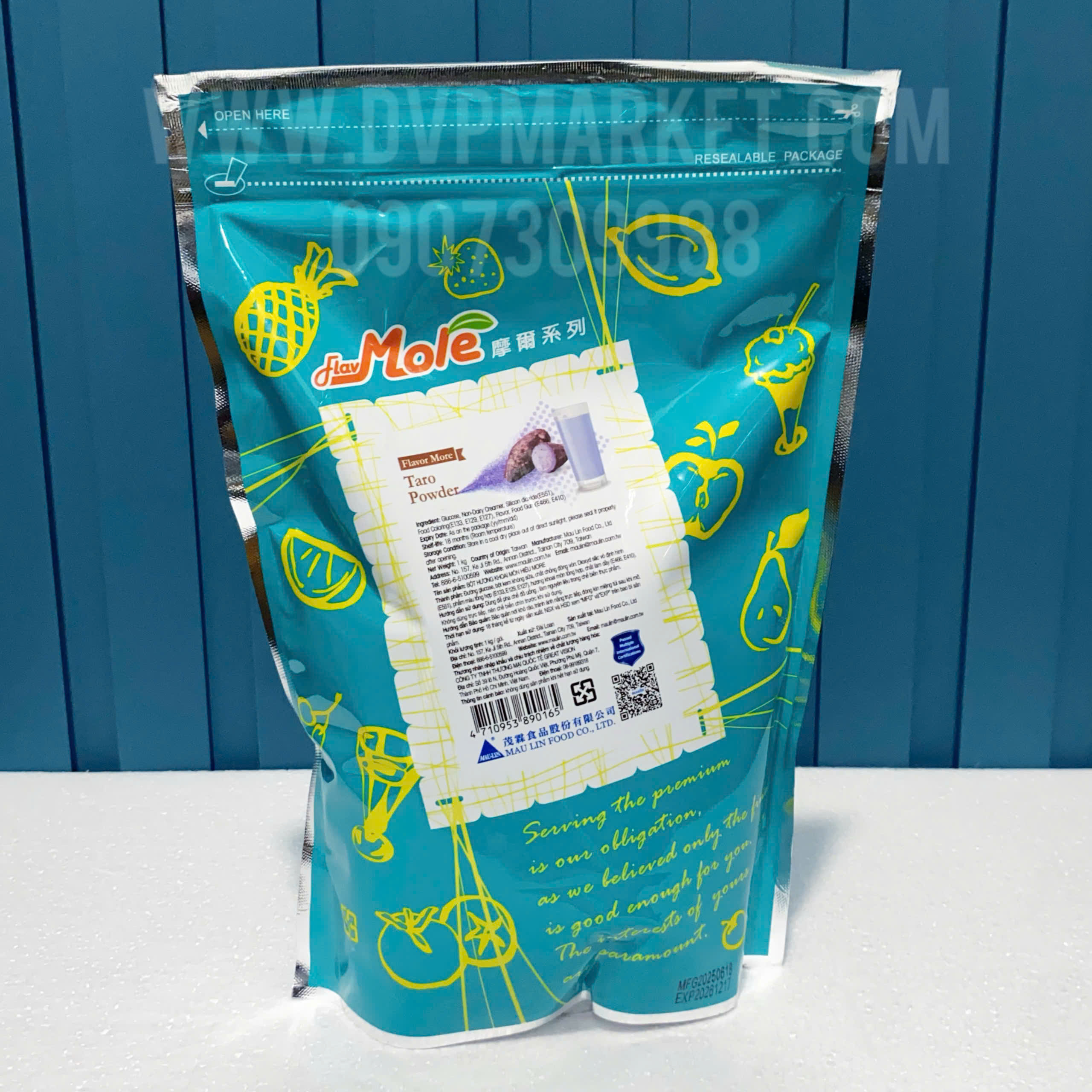 Bột khoai môn Mole Đài Loan 1kg