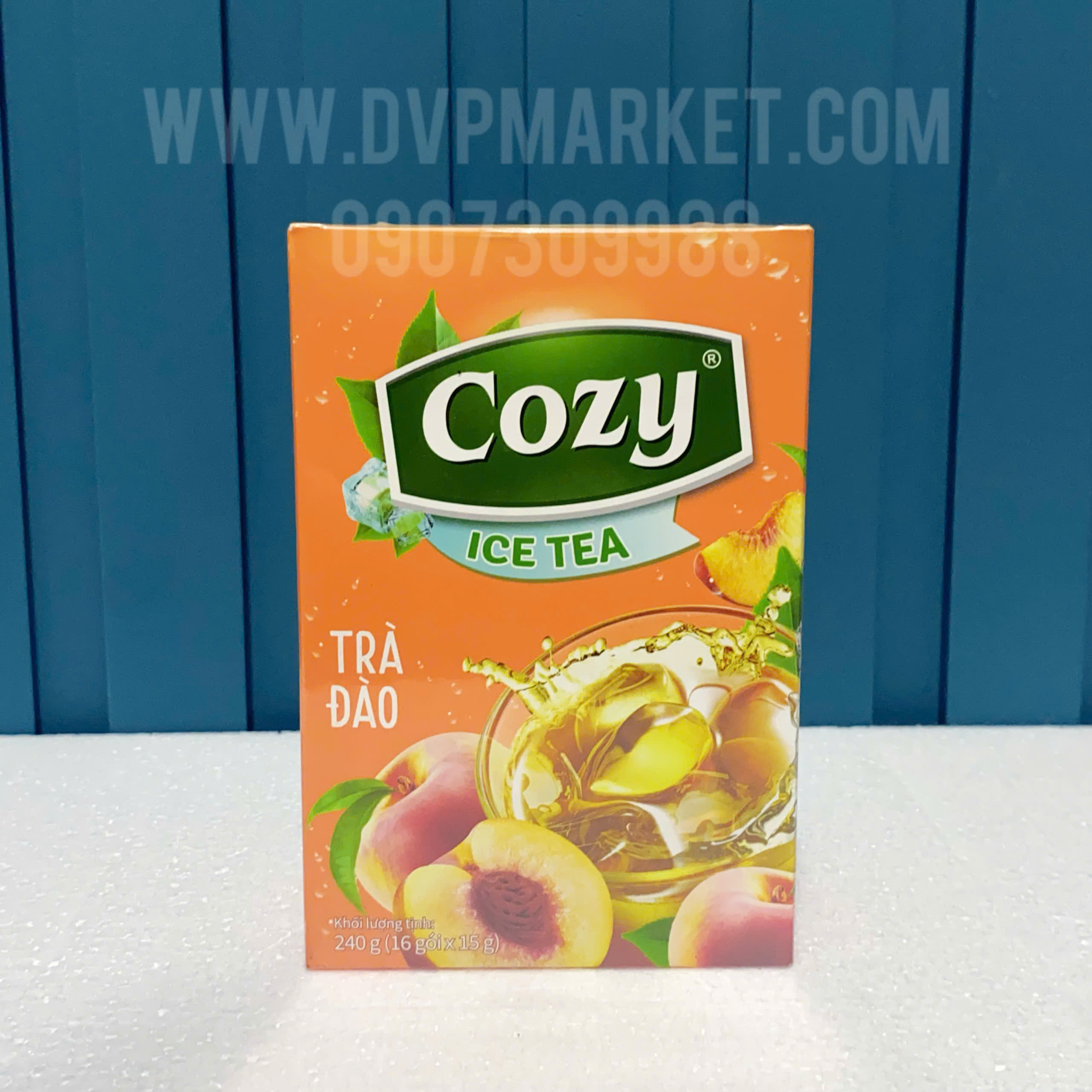 Cozy - Trà hòa tan Icetea - Đào - 400g