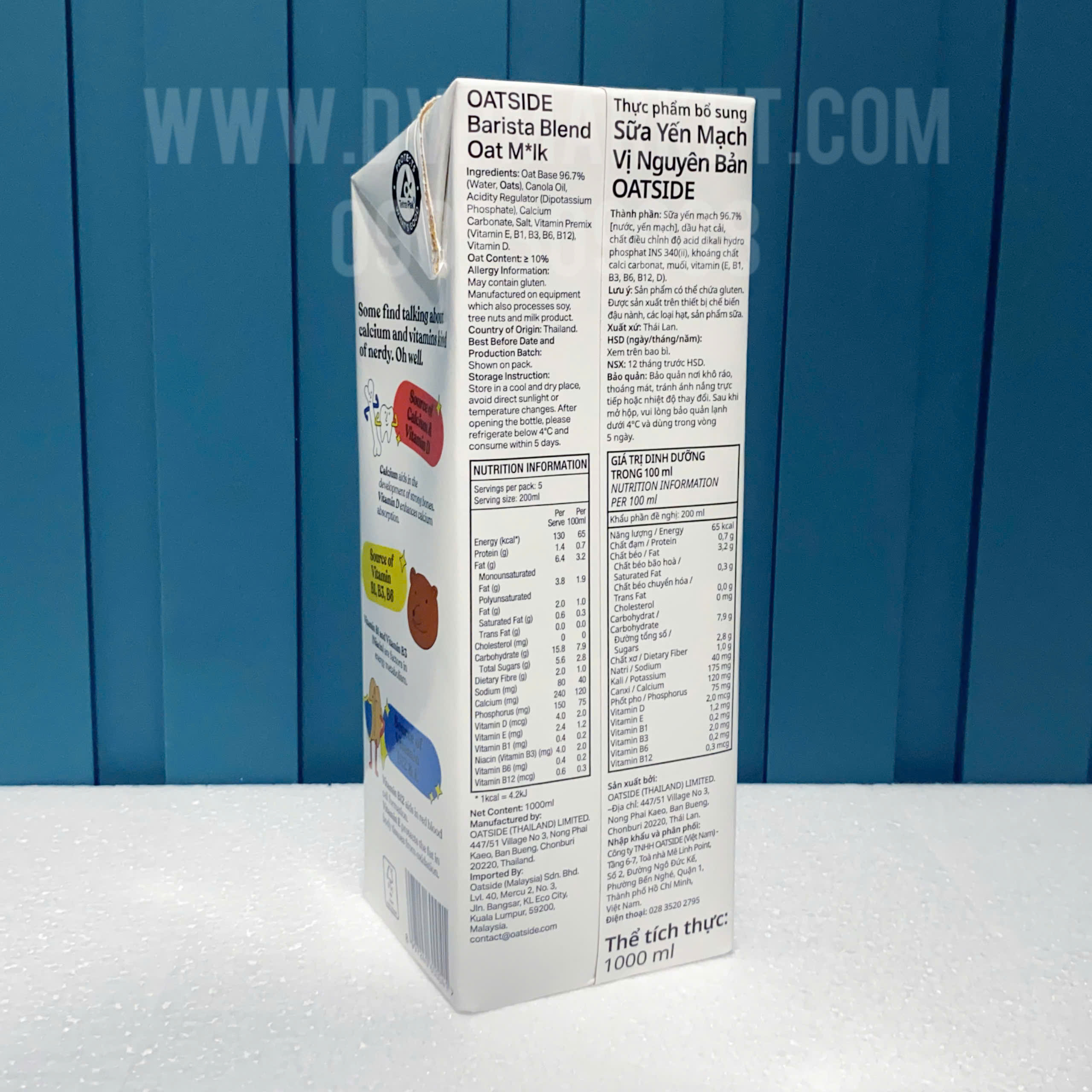 Sữa yến mạch OATSIDE