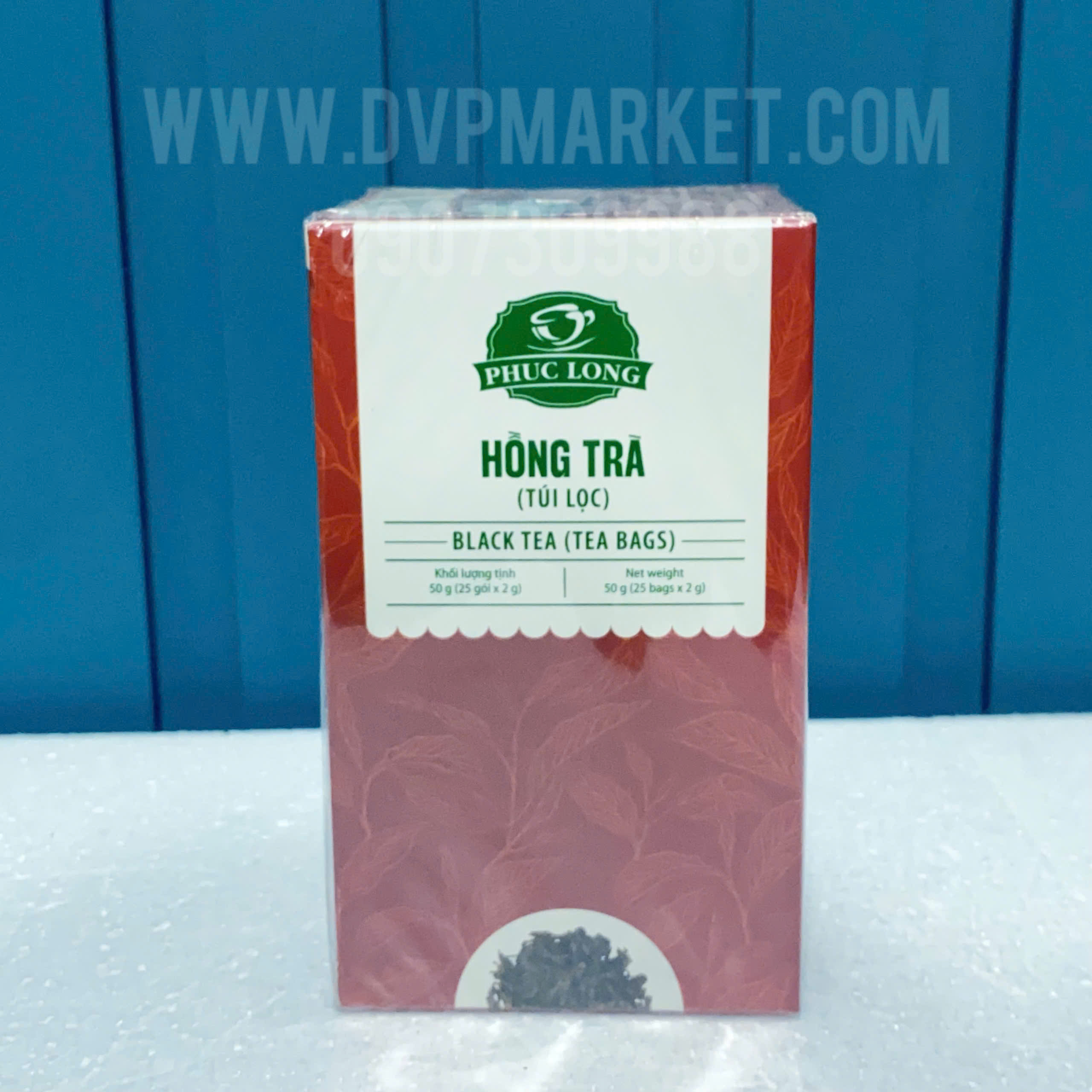 Hồng trà túi lọc Phúc Long 2g x 25 gói