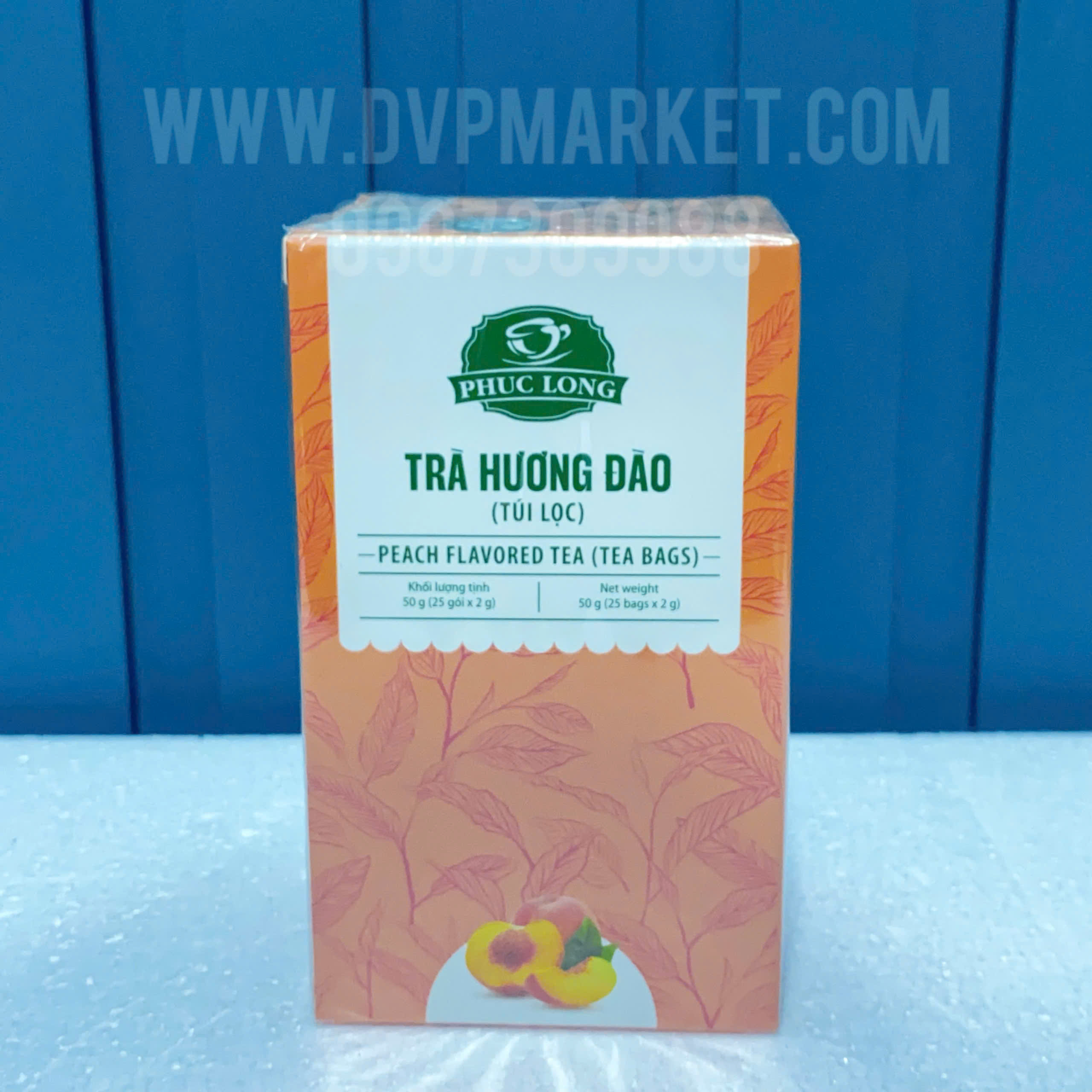 Trà Đào túi lọc Phúc Long 2g x 25 gói