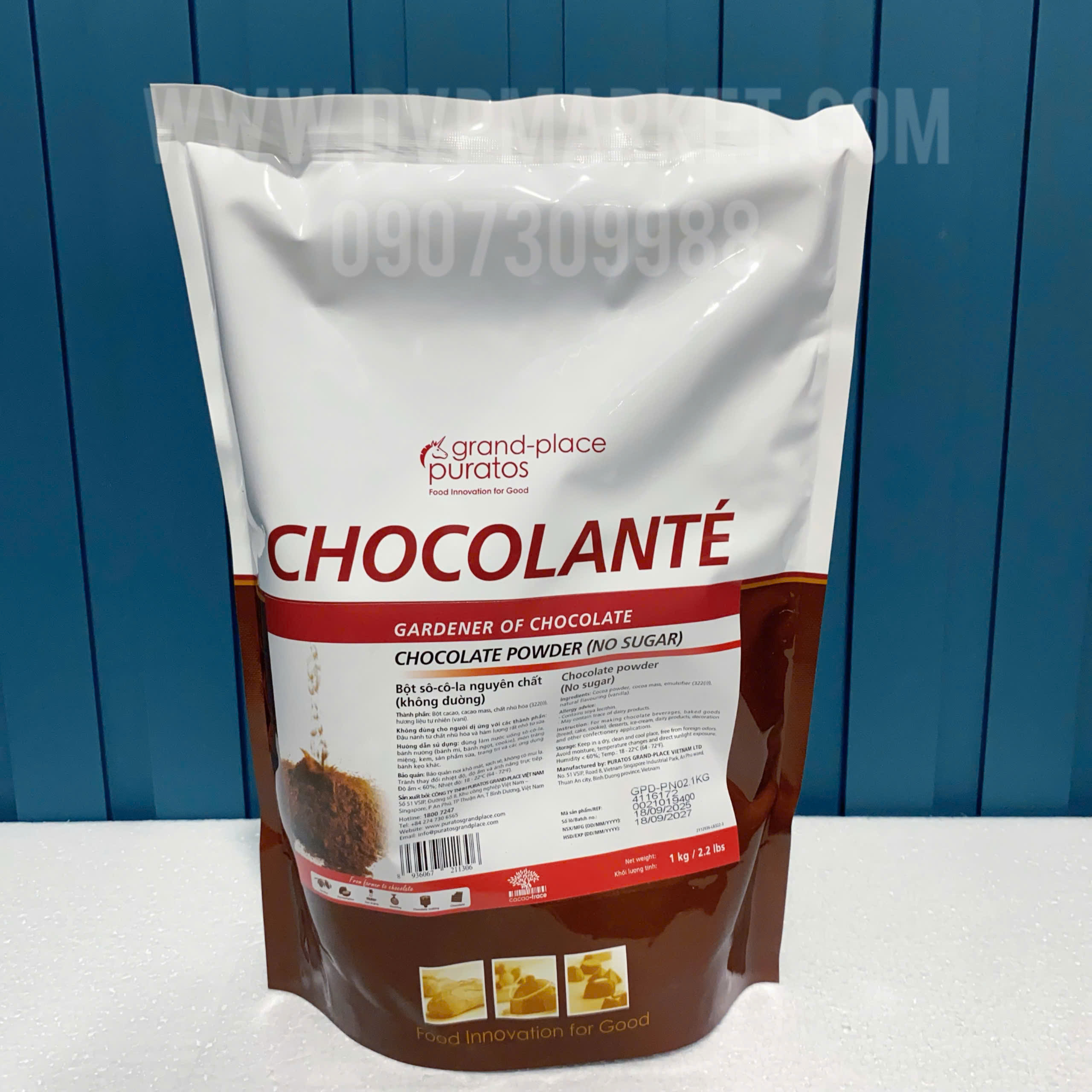 Puratos - Socola bột (1kg)