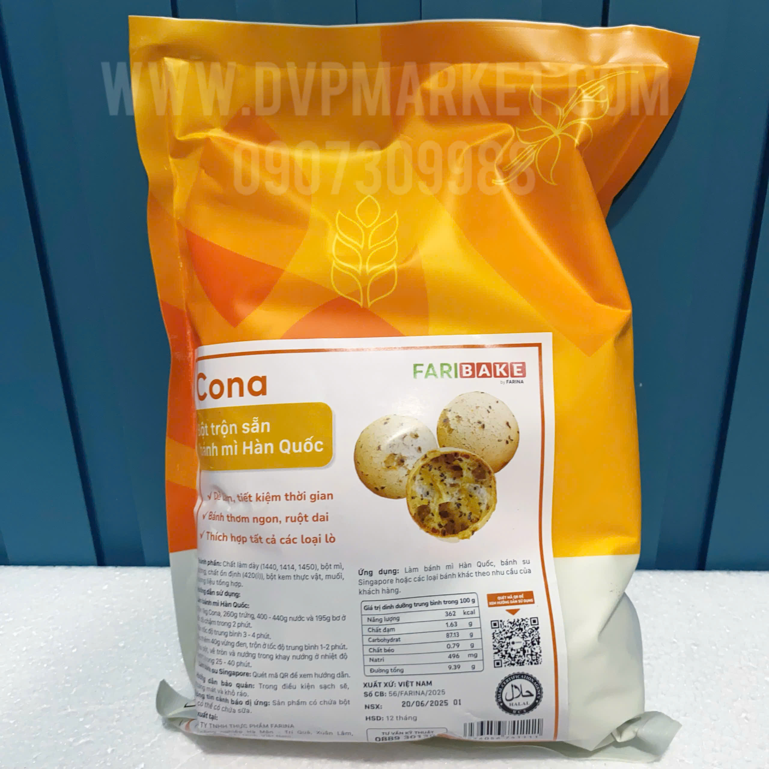 Bột mì HQ Cona 1kg
