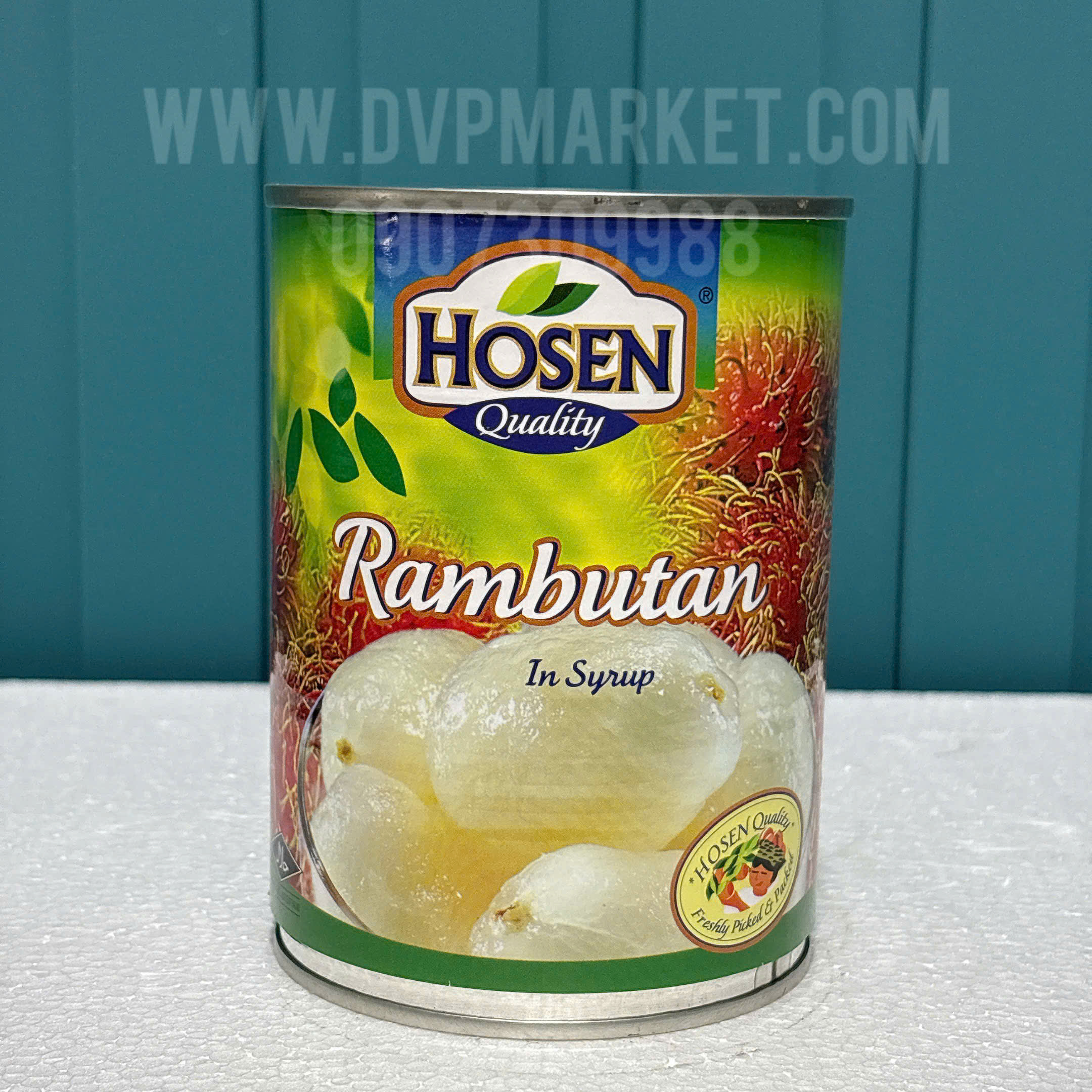 Hosen - Chôm chôm ngâm đóng hộp (565g)