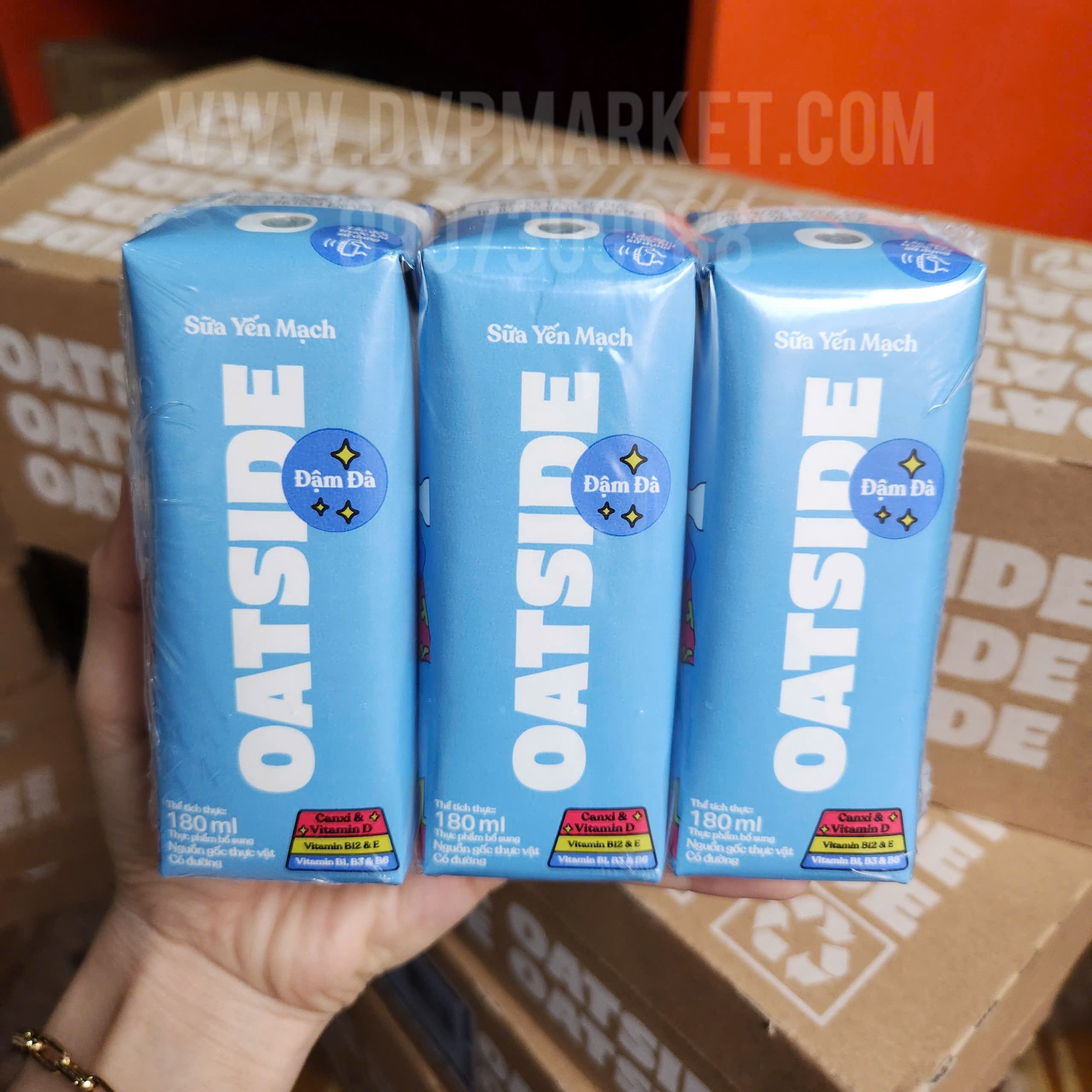 Sữa yến mạch OATSIDE - vị đậm đà 24 x 180ml (thùng)