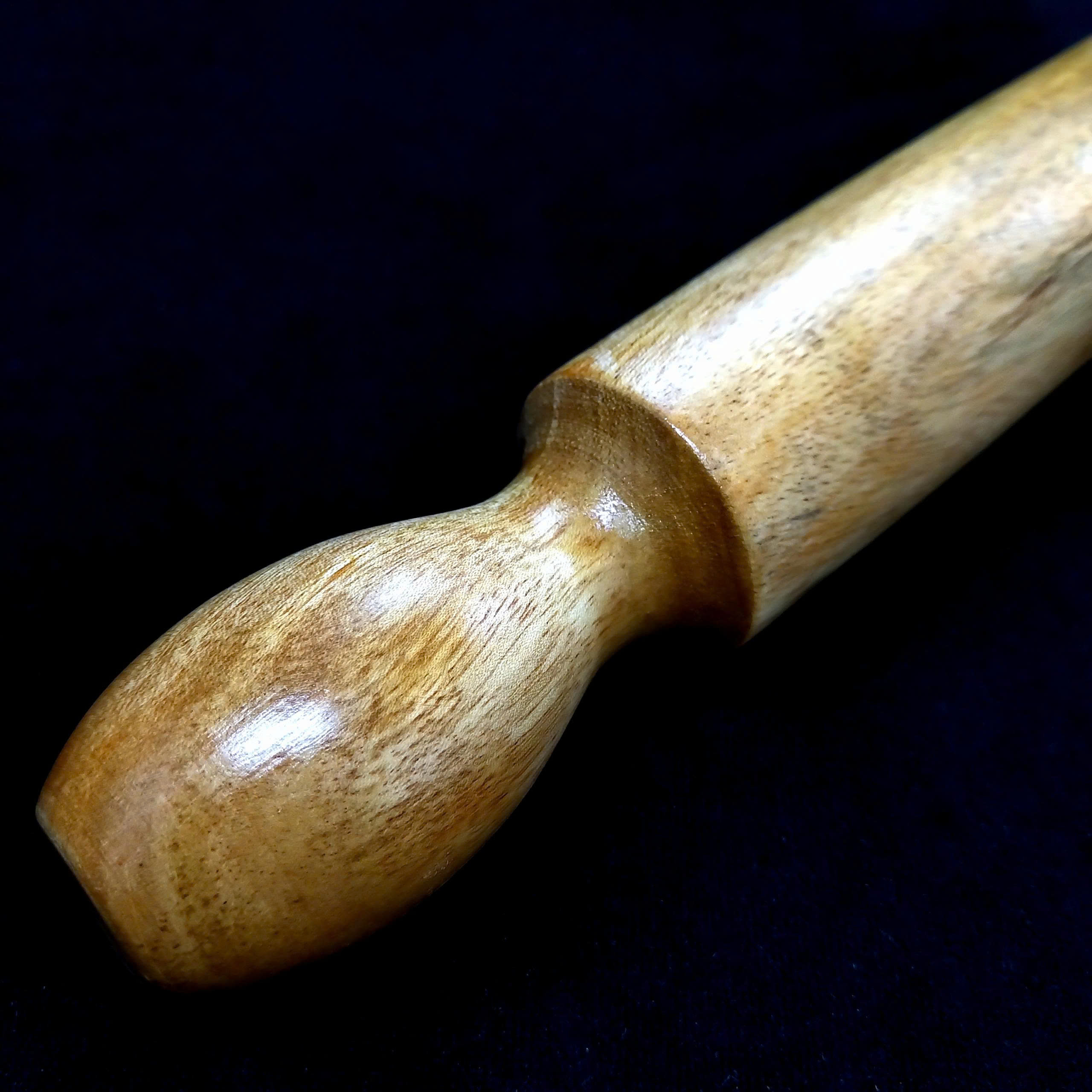 Cây cán bột cầm tay - Gỗ - Hai tay cầm - Size lớn