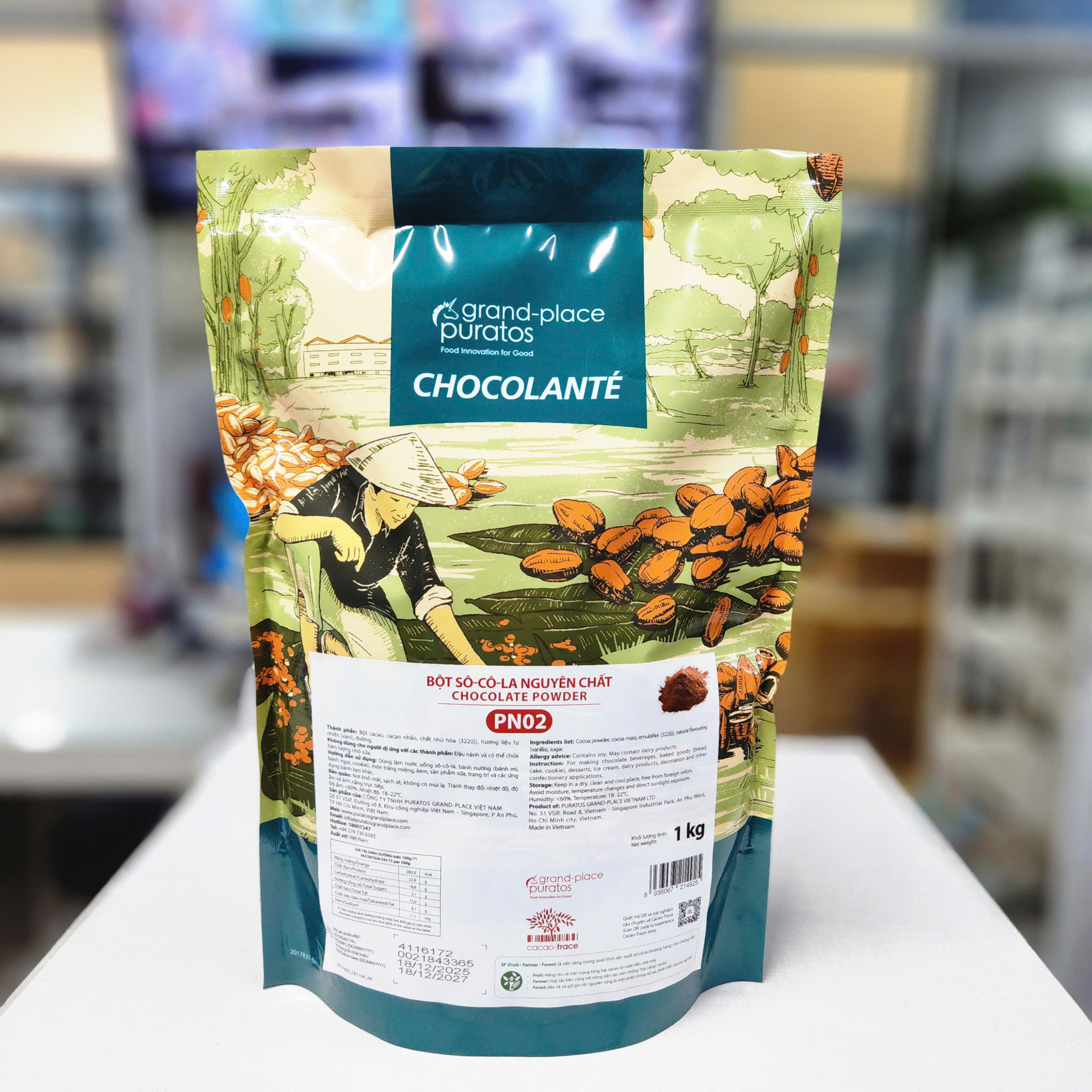 Puratos - Socola bột (1kg)