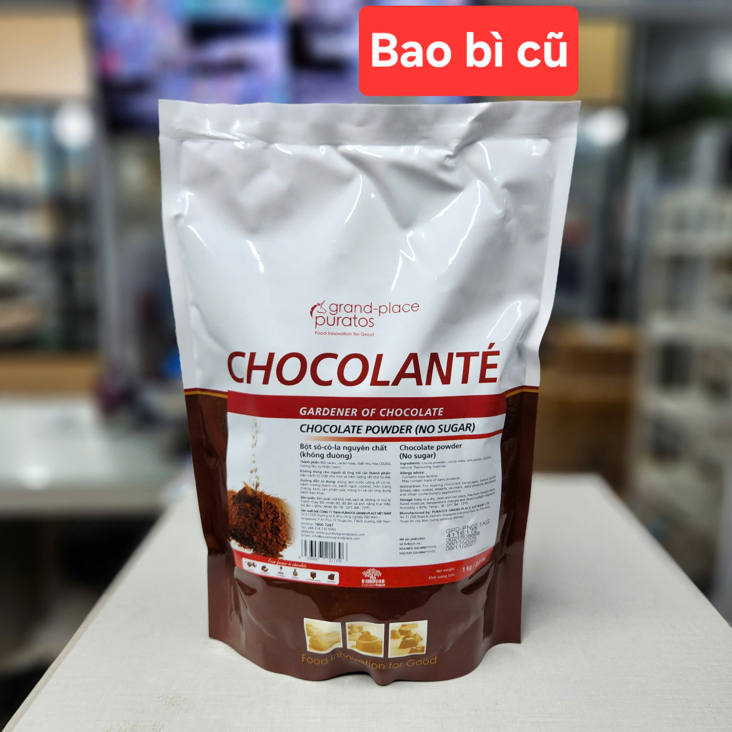 Puratos - Socola bột (1kg)