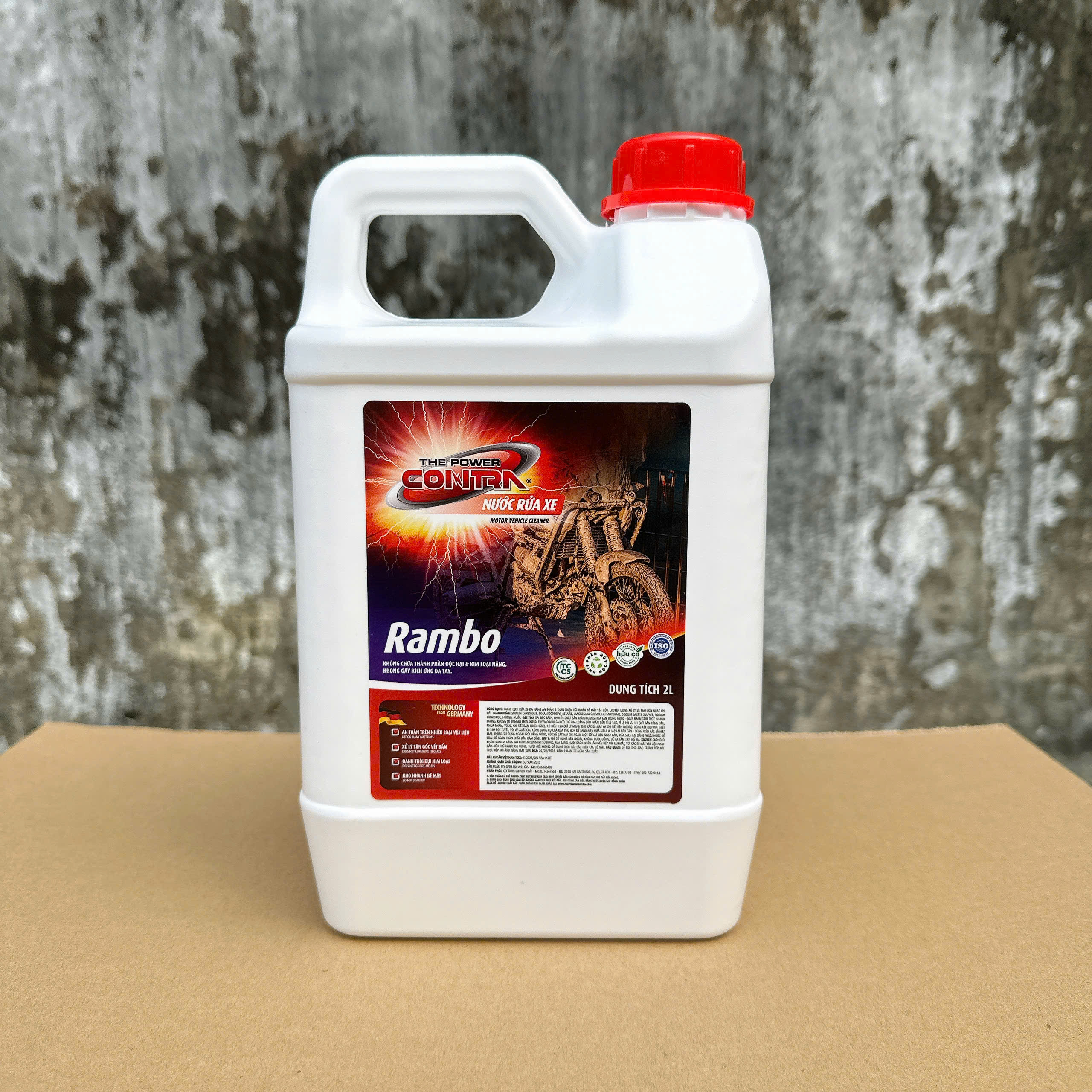 Contra - Rửa xe - Rambo - 2 lít