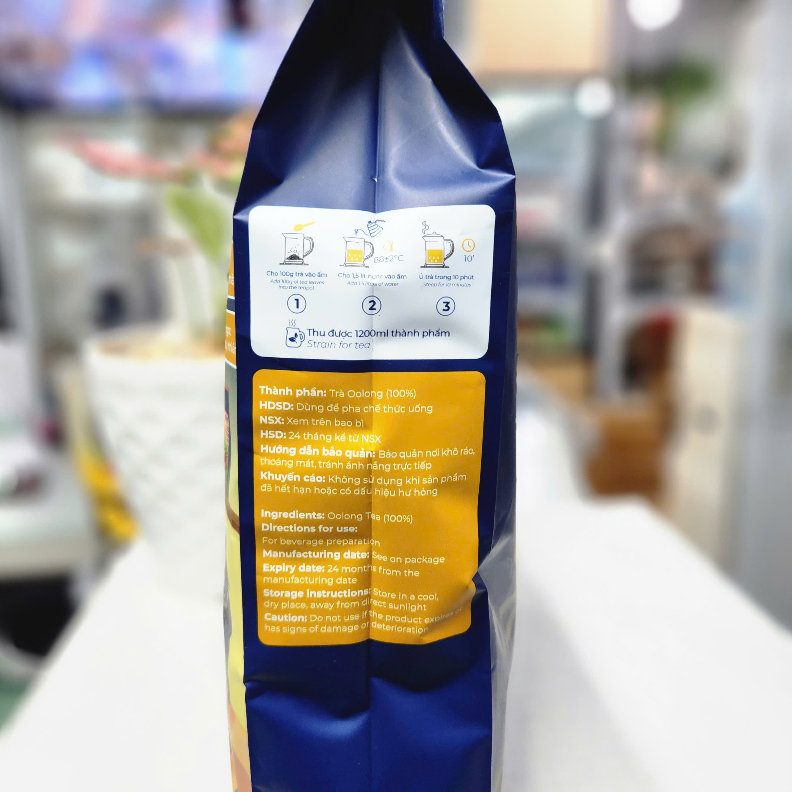 Trà WAO olong đặc biệt 1kg