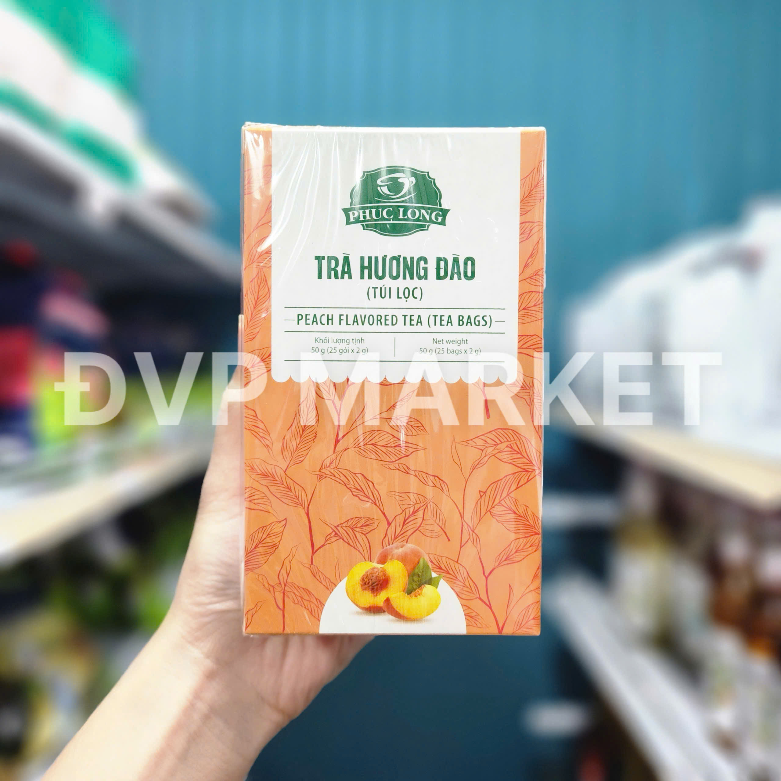 Trà Đào túi lọc Phúc Long 2g x 25 gói