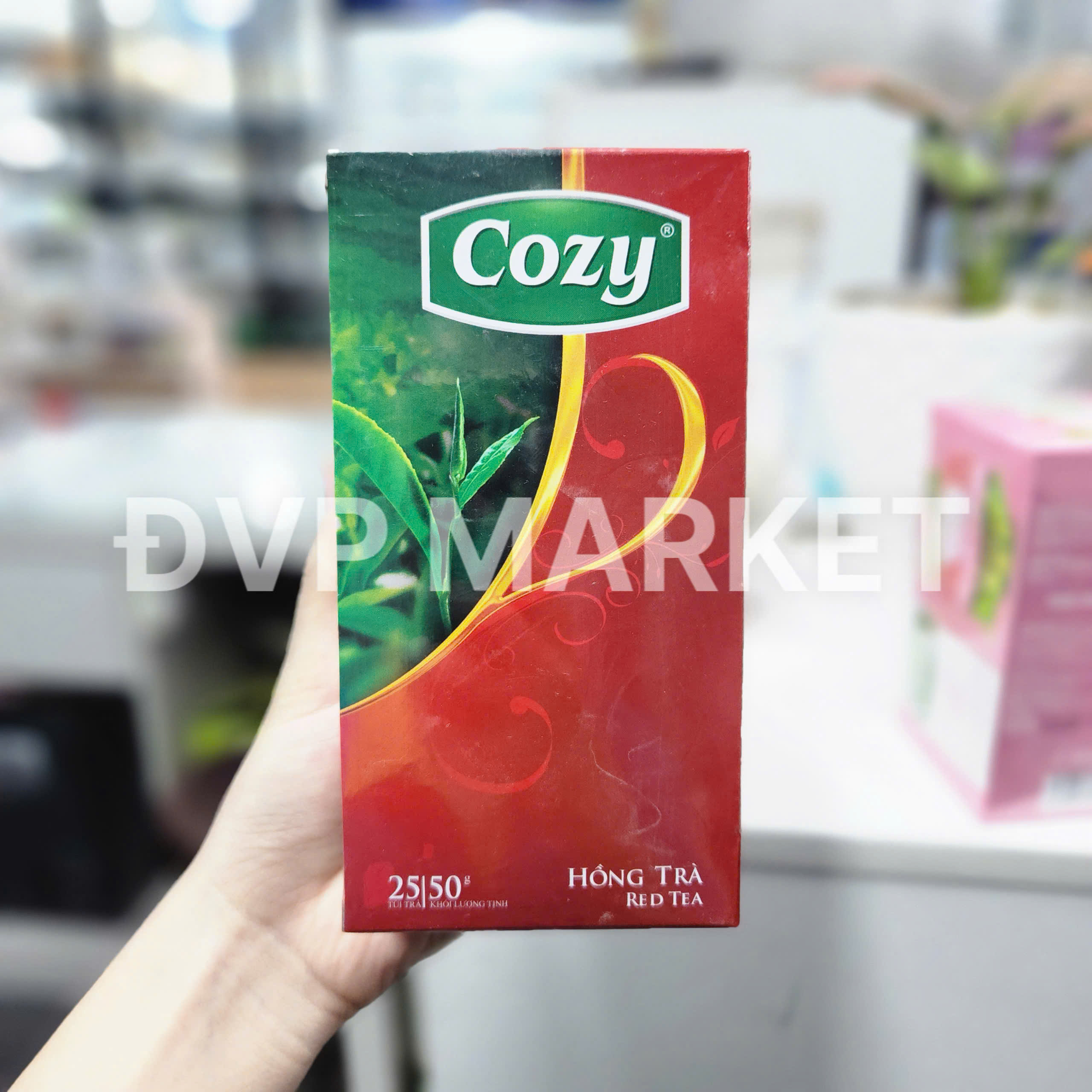 Cozy - Trà túi lọc - Hồng trà - 50g (25 túi x 2g)