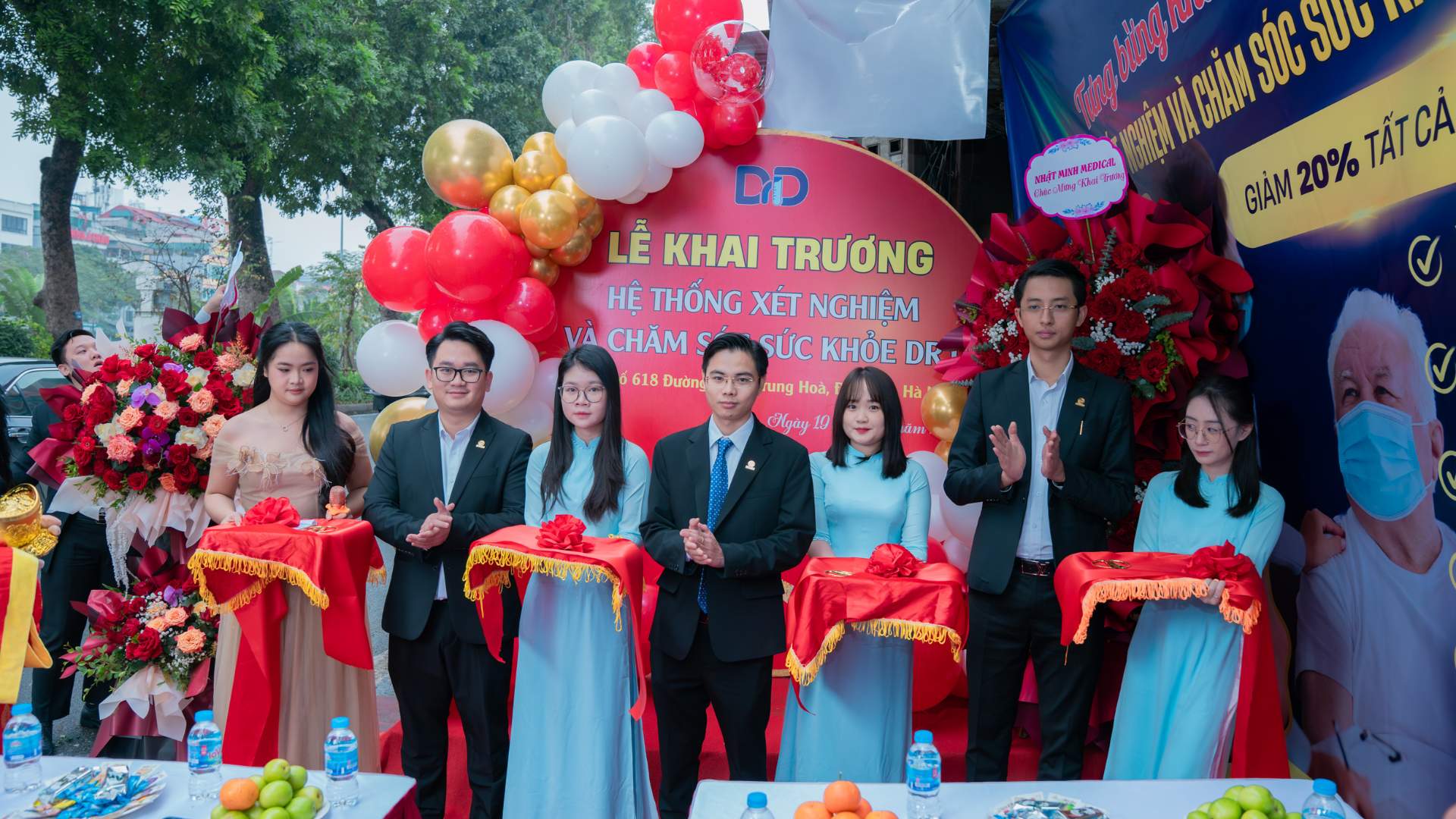 Khai trương Hệ thống xét nghiệm và chăm sóc sức khỏe Dr.D