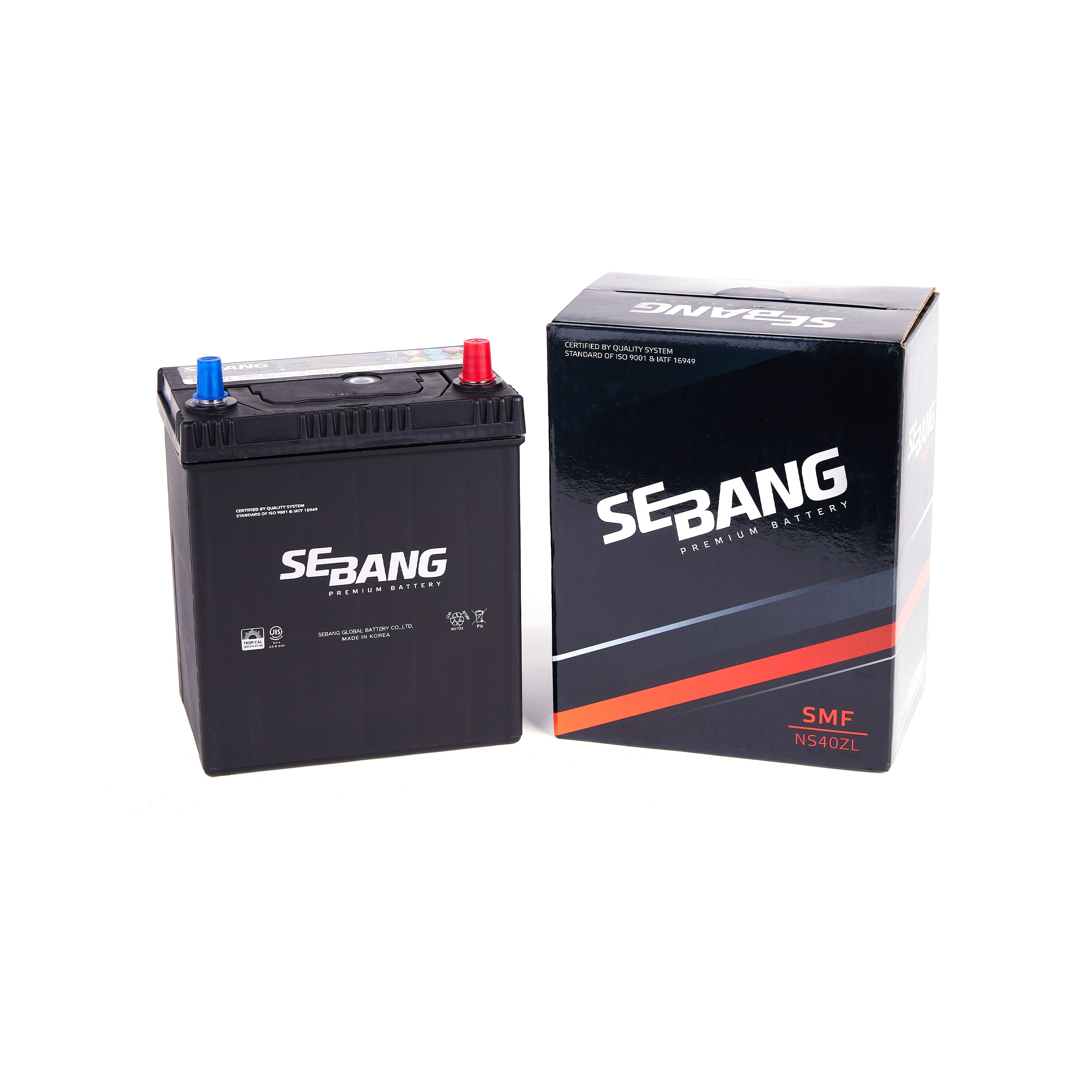 ẮC QUY SEBANG SMF NS40ZL (12V-35AH)