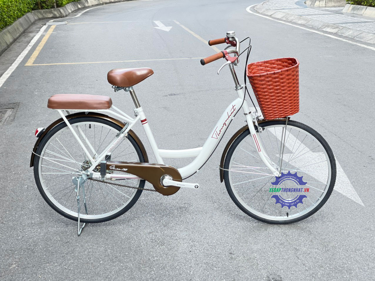 Tổng kho xe đạp đường phố City Thống Nhất 2190524 24 inch Bạc giá rẻ  chính hãng  Điện Máy Gia Khánh
