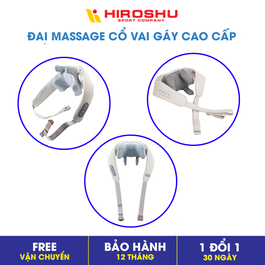 Đai massage cổ vai gáy cao cấp HS04