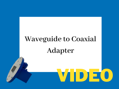 Waveguide to coaxial adapter FT-RF
