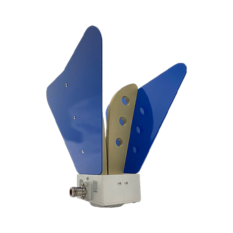 Open Boundary Double-Ridged Horn Antenna