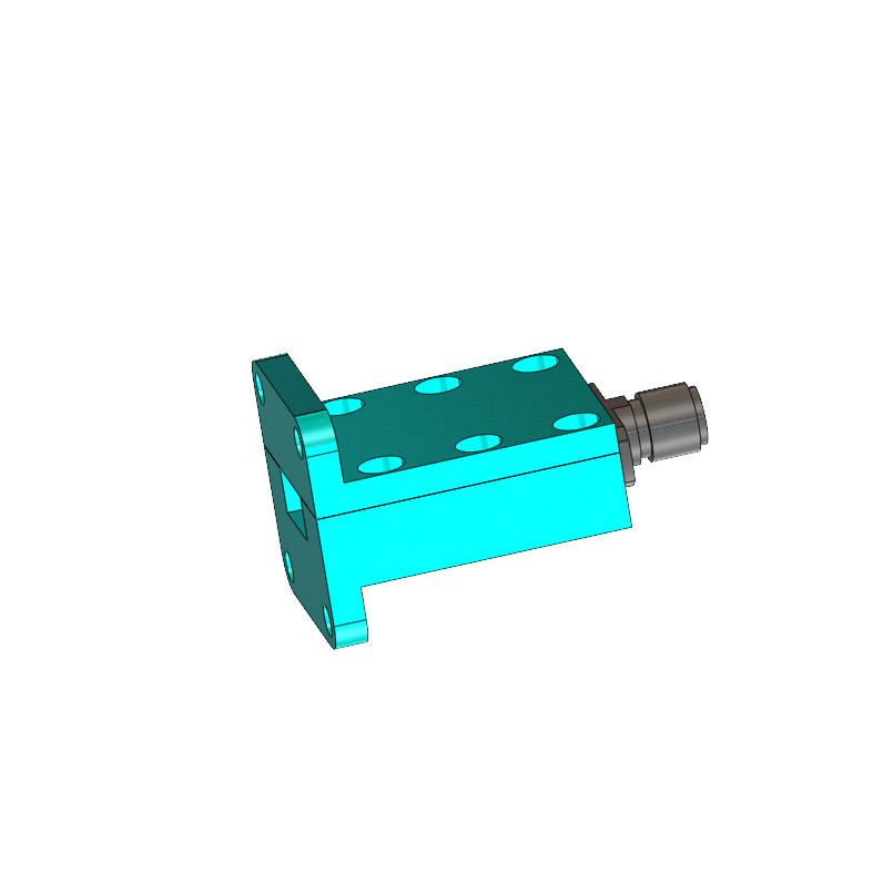 Wr34 WR34 Waveguide to Coaxial Adapter 22 GHz to 33 GHz, End-Launch, WC-34 ...