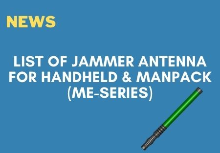 Jammer Antenna Handheld Antennas & Manpack Antennas