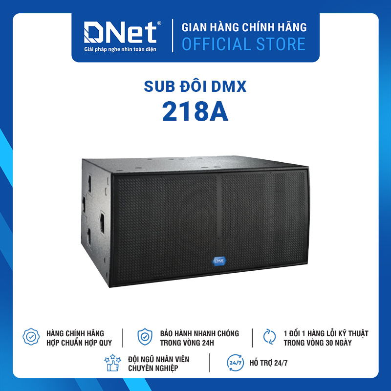 Loa Sub Hơi Đôi DMX 218A