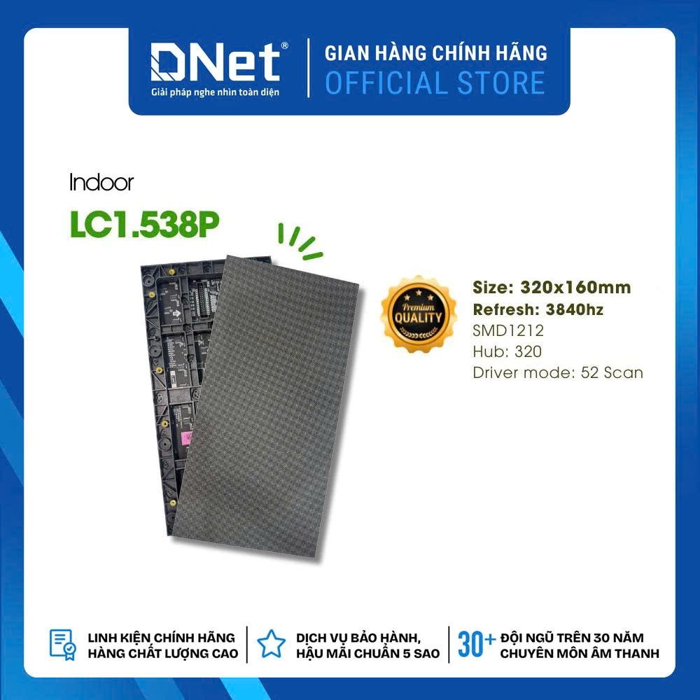 Màn hình LED P1.53 trong nhà