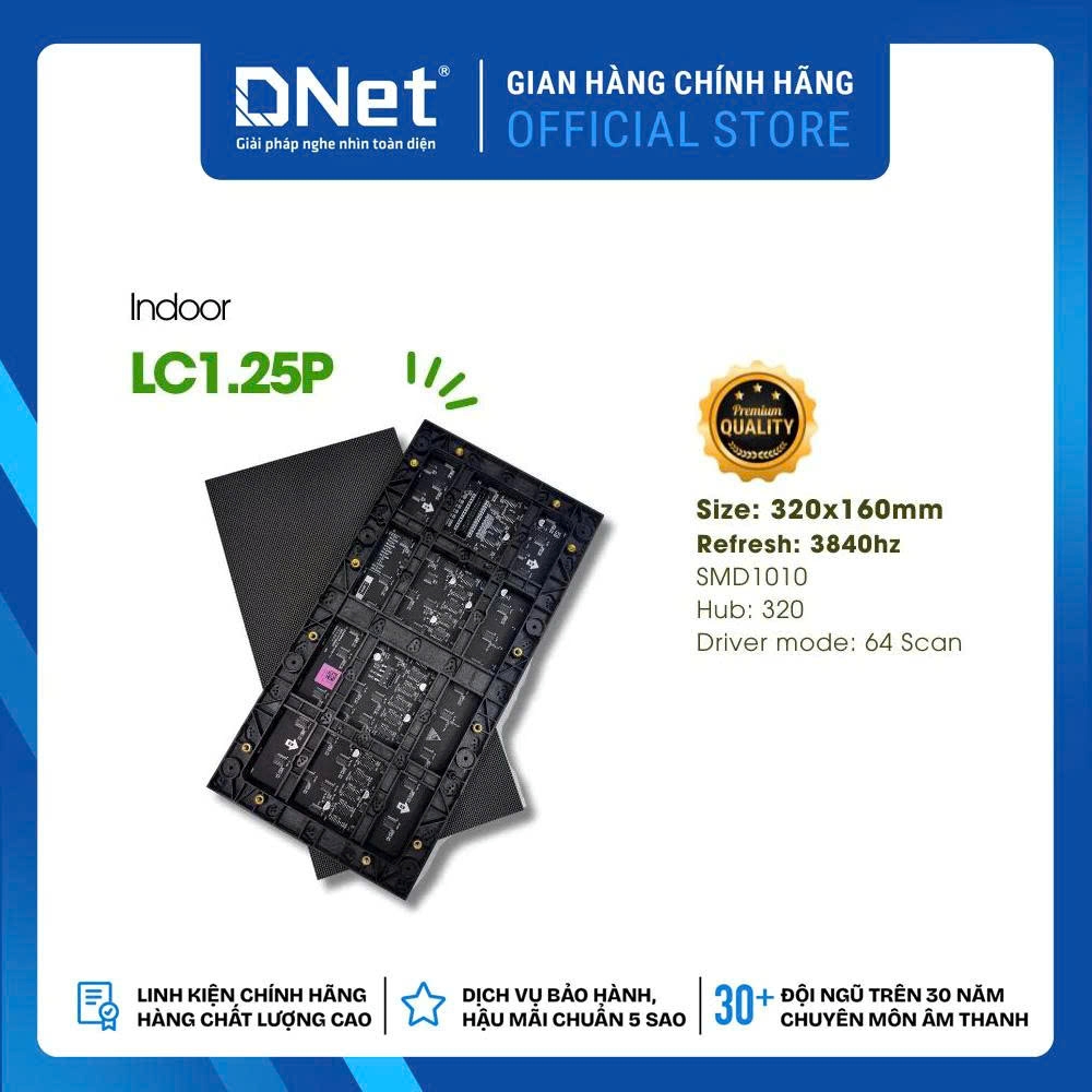 Màn hình LED P1.25 trong nhà