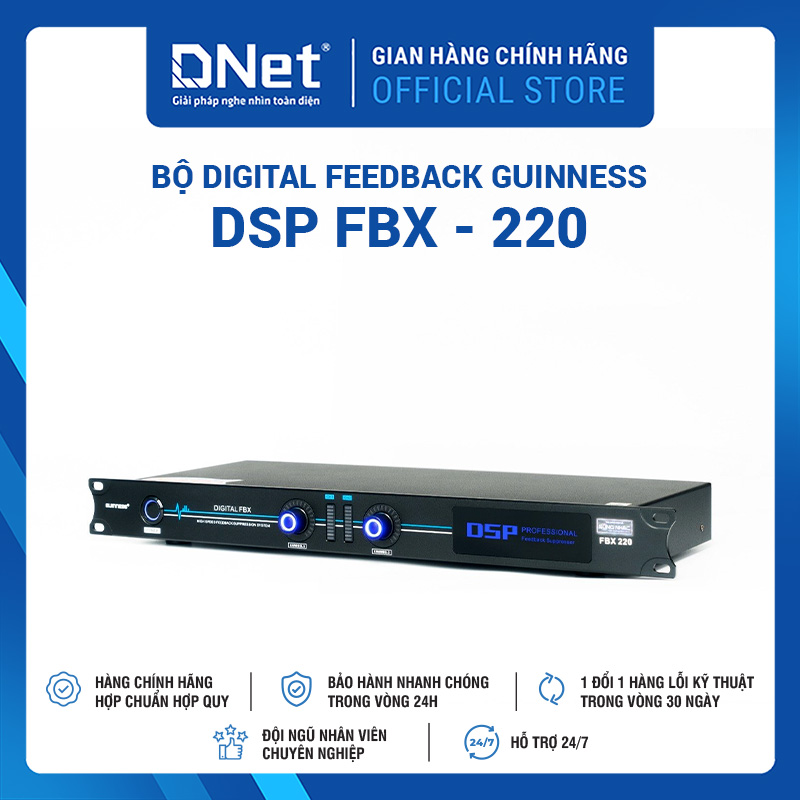 Bộ Digital Feedback GUINNESS DSP FBX - 220