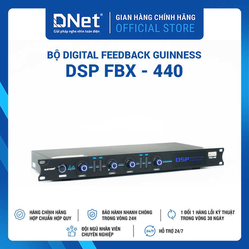 Bộ Digital Feedback GUINNESS DSP FBX - 440
