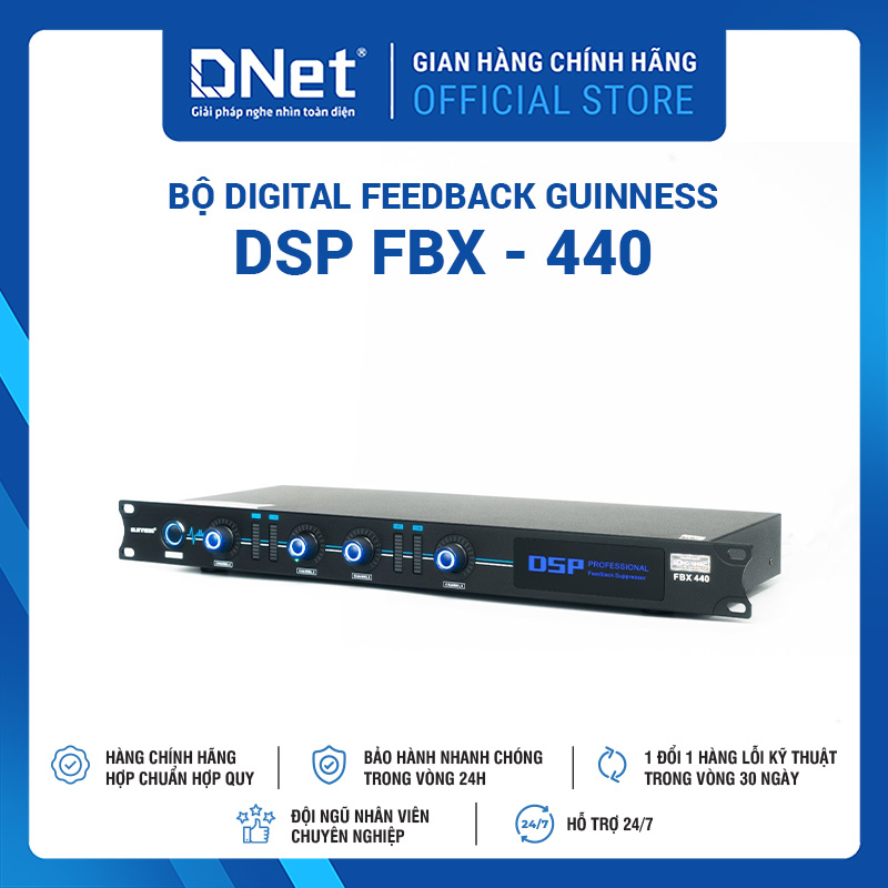 Bộ Digital Feedback GUINNESS DSP FBX - 440
