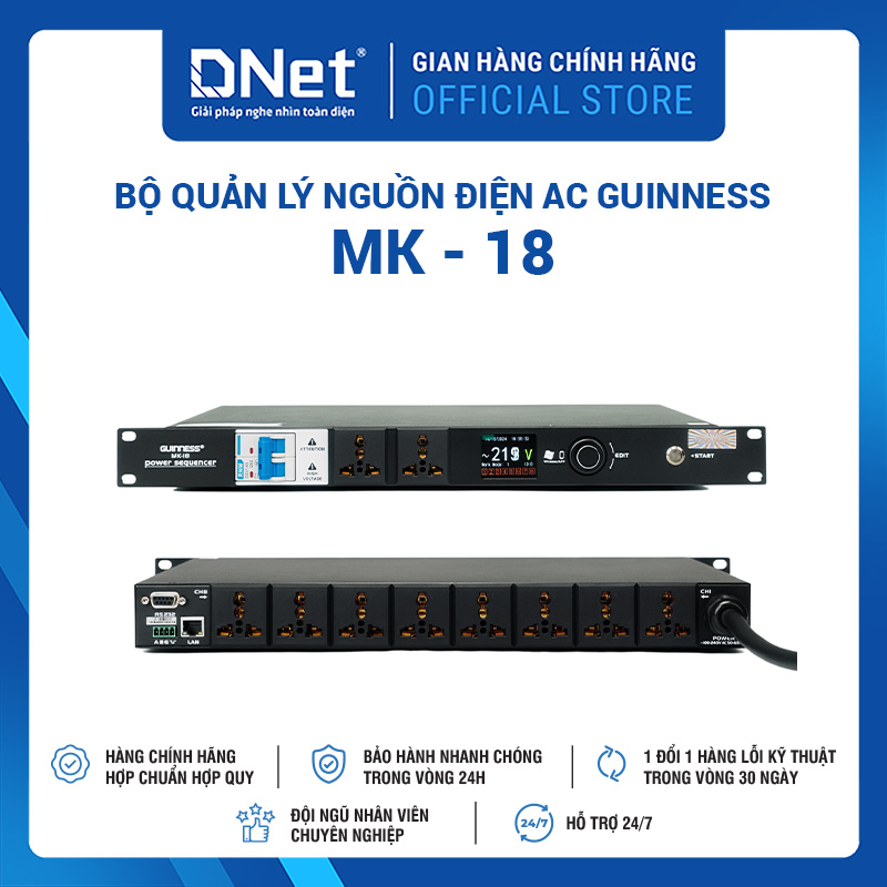 Bộ Quản Lý Nguồn Điện AC GUINNESS MK - 18