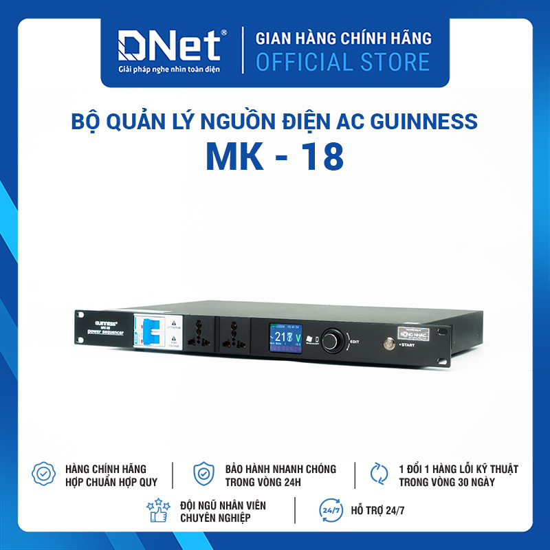 Bộ Quản Lý Nguồn Điện AC GUINNESS MK - 18