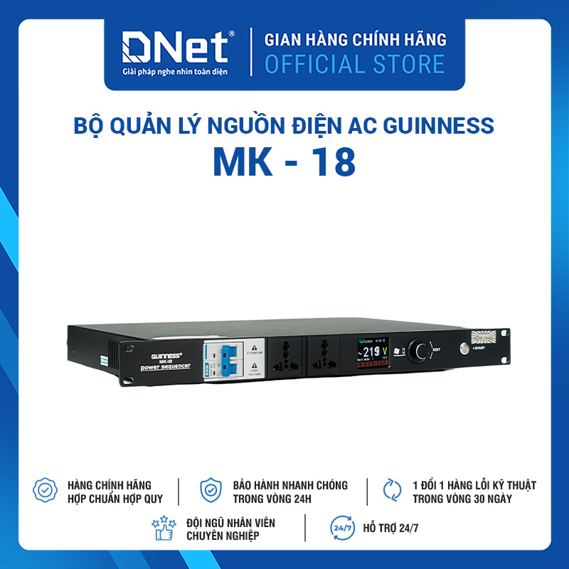 Bộ Quản Lý Nguồn Điện AC GUINNESS MK - 18