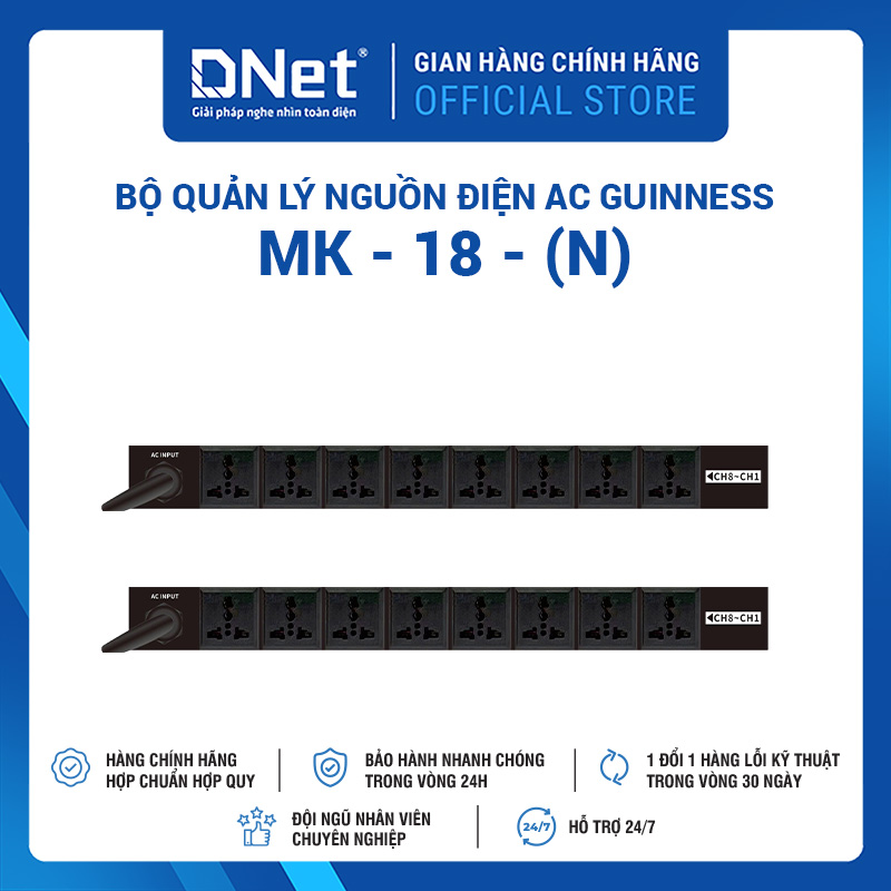 Bộ Quản Lý Nguồn Điện AC GUINNESS MK - 18 - (N)