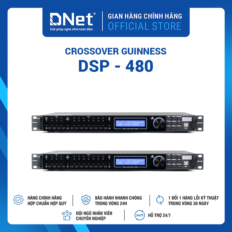 Crossover GUINNESS DSP - 480