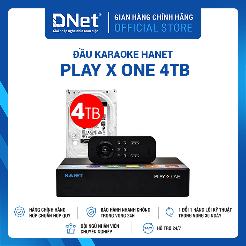 Đầu Karaoke Hanet Play X One 4TB