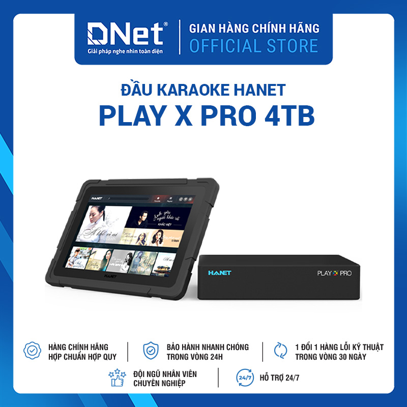 Đầu Karaoke Hanet Play X Pro 4TB