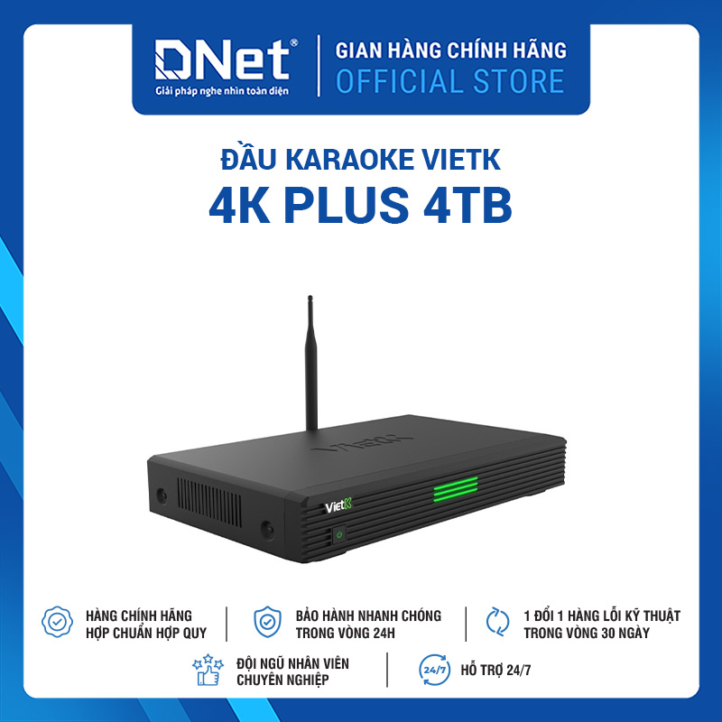 Đầu VietK 4K Plus 4TB