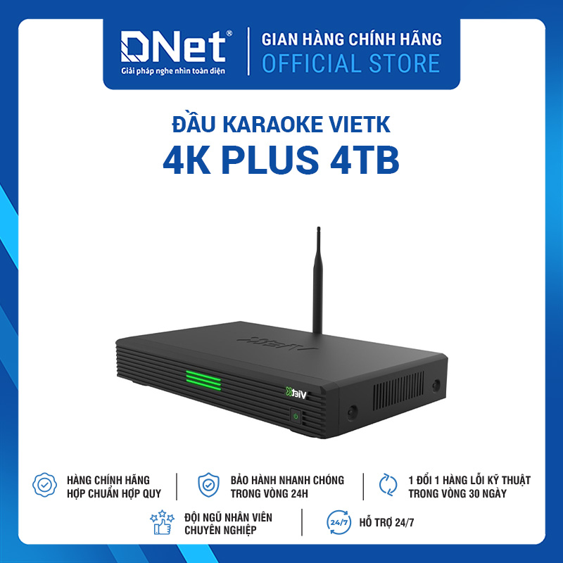 Đầu VietK 4K Plus 4TB