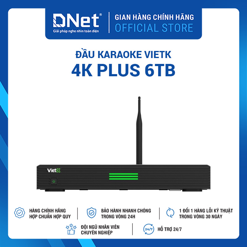 Đầu VietK 4K Plus 6TB