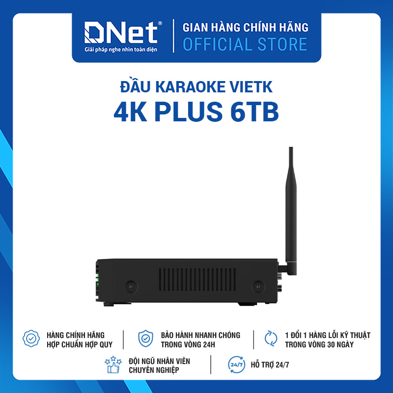 Đầu VietK 4K Plus 6TB