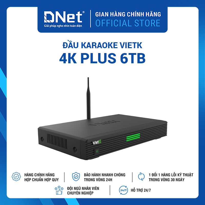 Đầu VietK 4K Plus 6TB