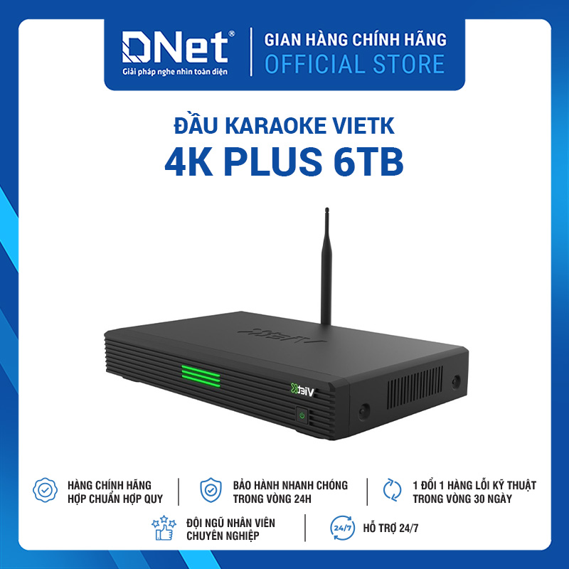 Đầu VietK 4K Plus 6TB